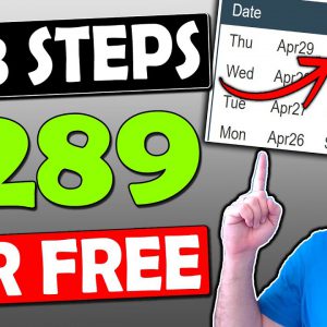 Quick 3 STEP Process To Make $289 In One Day With a Free Affiliate Marketing For Beginners Strategy