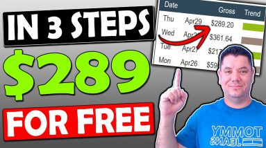 Quick 3 STEP Process To Make $289 In One Day With a Free Affiliate Marketing For Beginners Strategy