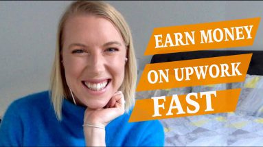 EARN MONEY ON UPWORK FAST ♡ How to get started freelancing in 7 days ♡ Digital Nomad Girl