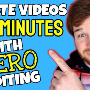 Create Cash Cow Videos In 5 MINUTES With ZERO Editing! | Make Money On YouTube Without Making Videos