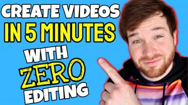 Create Cash Cow Videos In 5 MINUTES With ZERO Editing! | Make Money On YouTube Without Making Videos