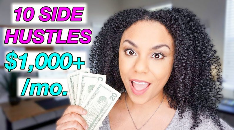 10 Side Hustles You Can Start In 2021!