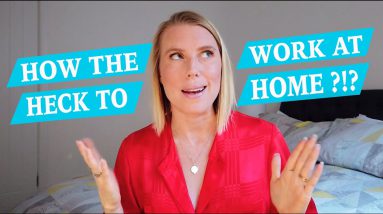 10 TIPS - WORKING AT HOME PRODUCTIVELY ♡ Digital Nomad Girl