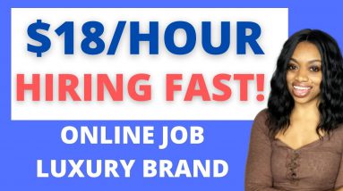 $18 Hourly Work From Home Job With Chanel Luxury Fashion! HIRING ASAP!