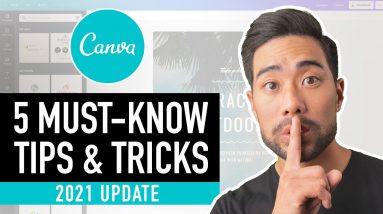 5 CANVA TIPS AND TRICKS You Wish You Knew Earlier // Canva Tutorial