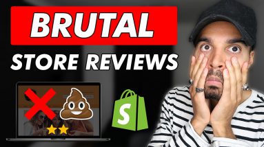 BRUTALLY HONEST Shopify Dropshipping Store Reviews