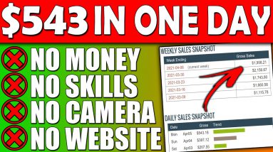 Use This BRAND NEW WEBSITE To Make $580/Day With Affiliate Marketing For Beginners FOR FREE