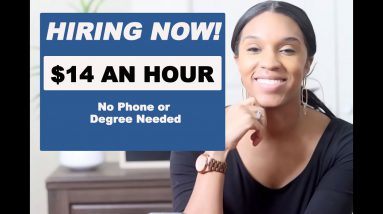 Hiring Now - $14/Hr Non-Phone Work from Home Position - Apply Today!