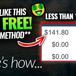 FREE $140+ Per Hour Clickbank Method | Clickbank Affiliate Marketing For Beginners 2021