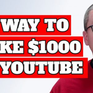 How To Make 1000 A Month On YouTube | Not Just Adsense Monetization