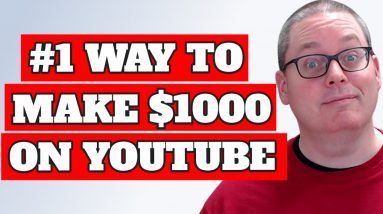 How To Make 1000 A Month On YouTube | Not Just Adsense Monetization