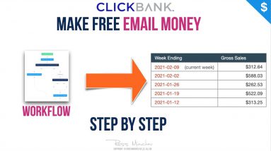 How To Make $500/Week On ClickBank For Free (Workflow Email Method)