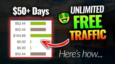 Earn $50+ EVERY Day With Unlimited FREE Traffic | Clickbank Affiliate Marketing For Beginners 2021