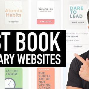 No Time To Read? 3 Best BOOK SUMMARY WEBSITES You'll Love