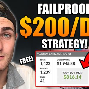 Fail-Proof $200+ Per Day Autopilot Method | Make Money Online For Beginners 2021
