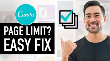 How To Make Canva Designs Longer Than 100 Pages // Canva Page Limit and Maximum Pages Allowed