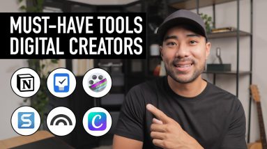 8 MUST-HAVE Tools For Digital Product Creators // My Favourite Apps and Tools