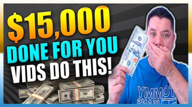 Make $15,000 Per Month With DONE FOR YOU VIDEOS | Make Money On Youtube Without Showing your Face