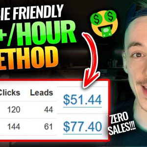 Earn $50+ PER HOUR With FREE Traffic & ZERO SALES | Affiliate Marketing For Beginners 2021