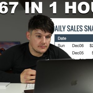 Watch Me Make $267 In One Hour on Clickbank (Affiliate Marketing)