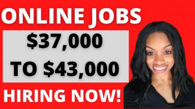 *APPLY NOW*  $37,000-$43,000 Online Work From Home Job NOW HIRING!