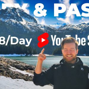 Copy & Paste YouTube Shorts And Earn $178 Per Day (Step by Step Tutorial)