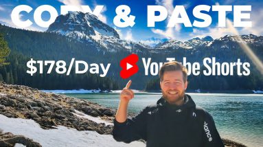 Copy & Paste YouTube Shorts And Earn $178 Per Day (Step by Step Tutorial)