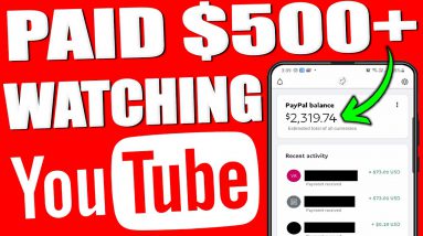 Make Money Online Watching YouTube Videos (AVAILABLE WORLDWIDE)