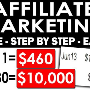 How To Start Affiliate Marketing For Beginners 2021 Using FREE Traffic & Your Email ($460 Per Day)