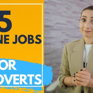 5 Part time jobs for introverts that ACTUALLY PAY WELL