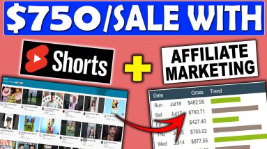 Get Paid $750 a Sale With YouTube Shorts Affiliate Marketing (No Camera Needed)