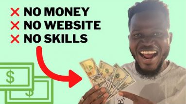 Make Money Online with No Website, No Money, No Skill ($400 a day)