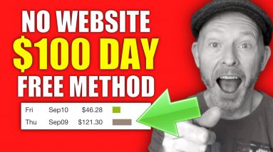 How To Make Clickbank Money Online WITHOUT Website For FREE ($100+ PER DAY!)