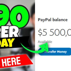 Get Paid $90.00 Per Day With ZERO Money To Start (EASIEST Way To Make Money Online 2022)