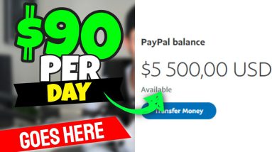 Get Paid $90.00 Per Day With ZERO Money To Start (EASIEST Way To Make Money Online 2022)