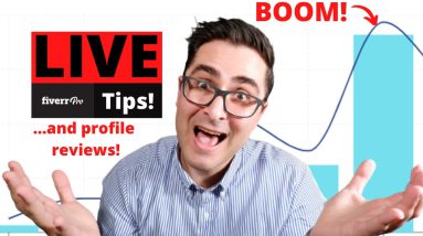 LIVE Fiverr Pro Tips and Fiverr Profile Reviews!