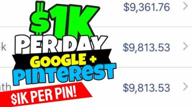 Get Paid $1000/Day With Pinterest & Google Trick (Best Pinterest Tutorial 2022)