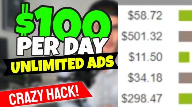 INFINITE +$100/DAY FREE Ads HACK (With Proof!) - Free Click Bank Money 2022