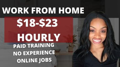Part-Time $18-$23 HOURLY IN YOUR PJs I Work From Home No Experience Required.Urgently Hiring!