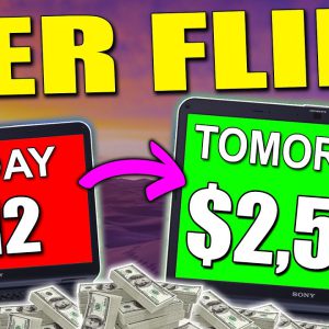 Turn $12 Into $2,500 In Minutes Flipping EXPIRED Domains (Make Money Online 2022 Flipping Domains)