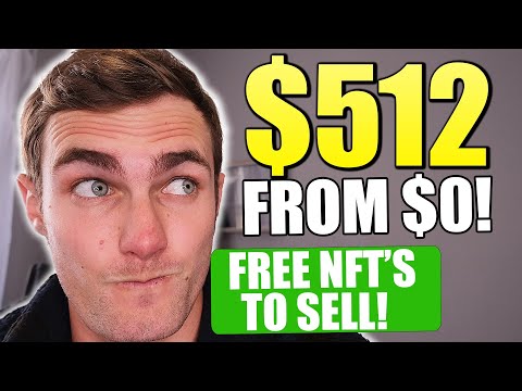 Use This Strategy To Make +$512 in 2 Days From ZERO (NEW!) | WEIRD FREE NFT Method 2022