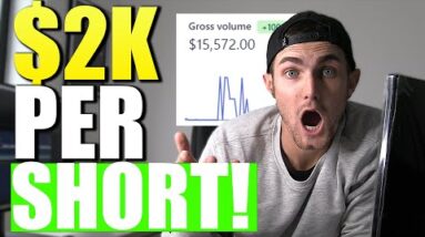 Make $2,000+ Just Watching YOUTUBE SHORTS! (Make Money With YouTube Shorts 2022)