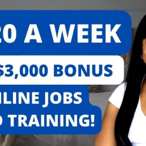 *URGENT* $720 Per Week + $3,000 FREE BONUS! No Weekends Work From Home Job (Paid Training Provided).