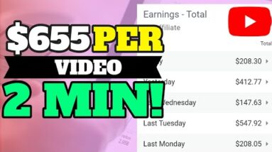 Copy & Paste Videos To Earn $655 Per Video With Affiliate Marketing (FULL Tutorial Not Just YouTube)