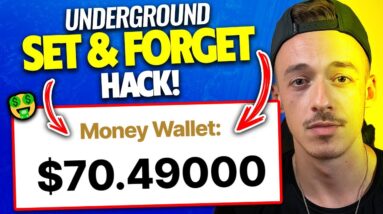 NEW $70+ Per Day NO Selling, Set & Forget Method | Make Money Online For Beginners 2022