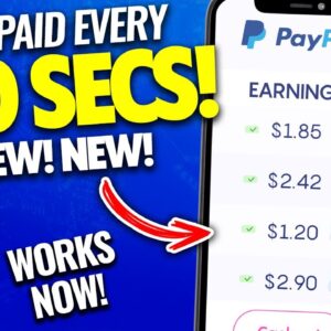 Get Paid $1.58 EVERY 100 Seconds! (NEW METHOD!) | Make Money Online For Beginners 2022
