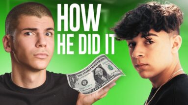15-Year Old Makes $100,000s Selling Courses | Frank Bernal