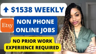 URGENTLY HIRING! $961.54-$1,5384/WEEK NO PHONE & NO PRIOR WORK EXPERIENCE NEEDED! WORK FROM HOME JOB