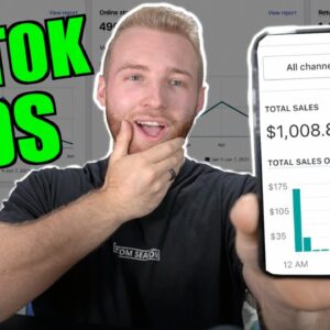 $1k PER DAY TikTok Ads for Shopify Store (REVEAL)