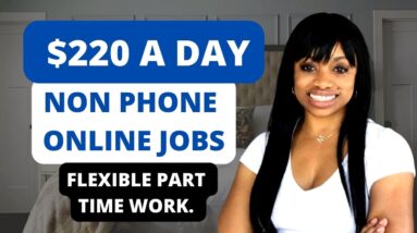 GET PAID TO BLOCK PEOPLE ONLINE $220 A DAY EASY NON PHONE PART TIME  WORK FROM HOME JOB